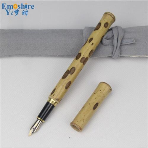 New Bamboo Fountain Pen Company Business Gifts Advertising Gifts Brand Stationery Fountain Pen Custom Logo Business Meeting P860