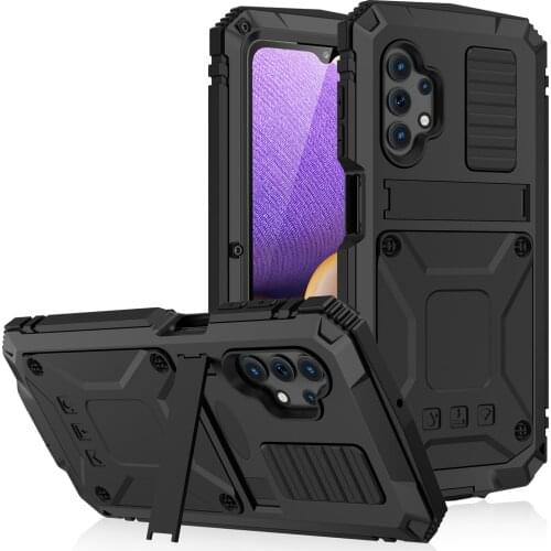 Waterproof Shockproof Dirtproof Three Proofing Armor Kickstand Case For Samsung Galaxy A32 5G 4G Case Cover Phone Shell Bag