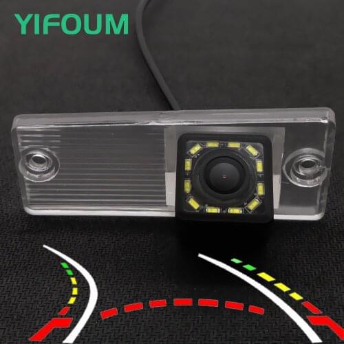 YIFOUM Dynamic Trajectory Tracks Car Rear View Camera For Kia Cerato Rio 2002 2003 2004 2005 2006 2007 2008 2009 2010 2011-2013