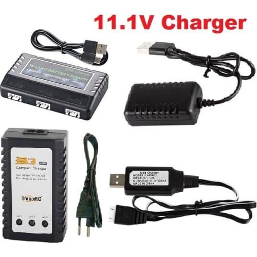 11.1v Lipo Battery Charger for RC Toys Gun car tank boat drone 3s 11.1v USB charger and 3 in1 Balanced charge case