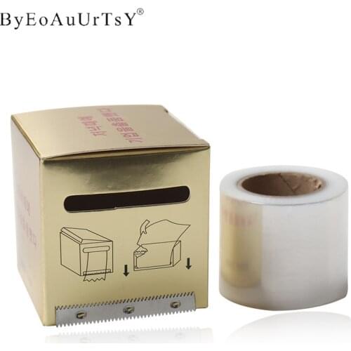 1Box Eyelash Remover Wrap Grafting Eyelashes Plastic Wraps Preservative Film Lash Extension Accessories Professional Makeup Tool