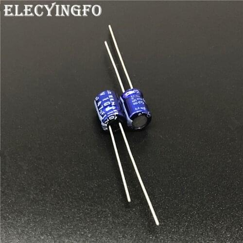 10pcs 47uF 10V47uf Japan ELNA RE3 Series 5x7mm 10V47uF Audio capacitor