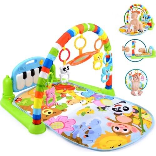 16 Styles Baby Music Rack Play Mat Kid Rug Puzzle Carpet Piano Keyboard Infant Playmat Early Education Gym Crawling Game Pad Toy