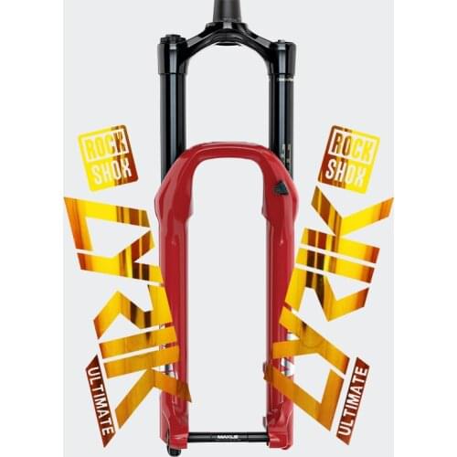 2020 rockshox lyrik front fork decals mountain bike waterproof bicycle decoration DIY mtb cyclig sticker rock shox bmx