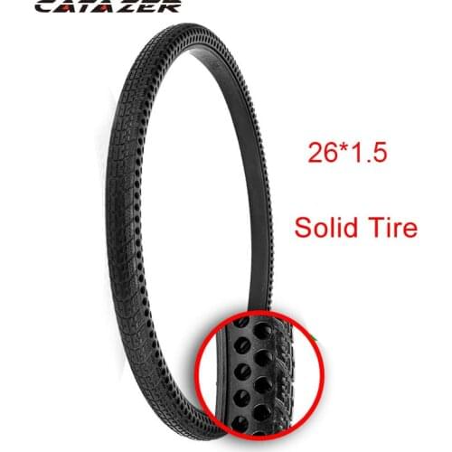 26*1.75/ 1.95 bicycle solid Tire 26 Inch Non-pneumatic Airless Non inflationTire do not need tube