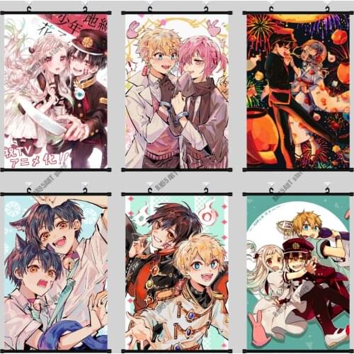 Anime Diamond Embroidery Full Square Ground-bound Boy Hanako-kun Diamond Painting Mosaic Cross Stitch Kits Home Decoration