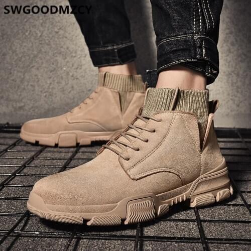 Black Ankle Boots Men Desert Boots Chelsea Boots Men Shoes+male Botas Moto Hombre Erkek Ayakkabi Zapatos De Hombre Sepatu Pria