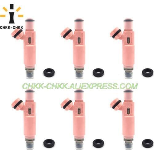 CHKK-CHKK Car Accessory 195500-4140 MR507376 fuel injector for Mitsubishi Pajero Sport 6G72 3.0 V6 V73