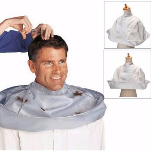 DIY Hair Cutting Cloak Umbrella Cape Cutting Cloak Wrap Hair Shave Apron Hair Barber Gown Cover Household Cleaning Protecter