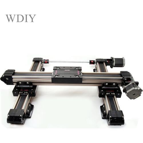 Mechanical arm of industrial mechanical arm, XYZ tri-axis slide track cartesian robot stepping servo sliding table