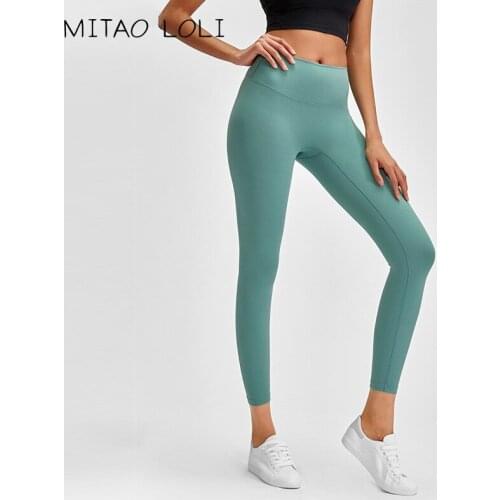 MITAO LOLI New Color-Classical 3.0 Version Soft Naked-feel Workout Gym Yoga Pants Tights Squat Proof Fitness Sport Leggings