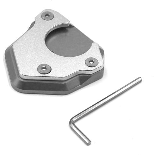 For KTM 990 2006-2013 Duke 690/R 12-15 Duke 125/250/390 2017 2018 Billet Kick Stand Pad Kickstand Pedal Extension Base Plate
