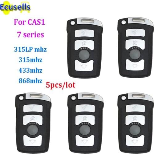 5pcs/lot 4 buttons FULL remote key Fob 315LP MHZ 315mhz 433mhz 868mhz for BMW 7 SERIES E65 E66 WITH CHIP ID7944/ID46 CAS1 HU92