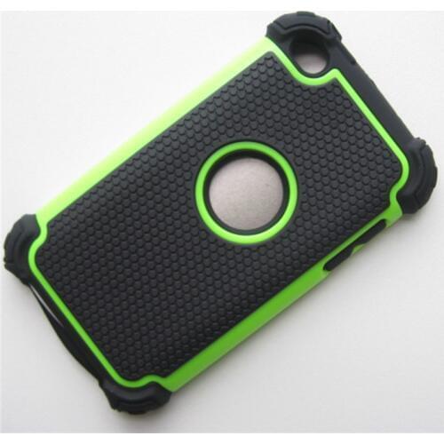 Football Grain Plastic Armor Case Shockproof Cover For iPod Touch 4 4th Back Capas