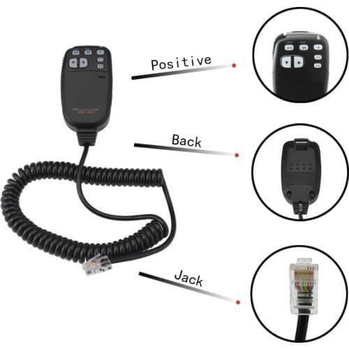 Hand Microphone HM-98S Speaker Mic Replacement DTMF Microphone For ICOM IC-2100H IC-2710H IC-2800H Radio