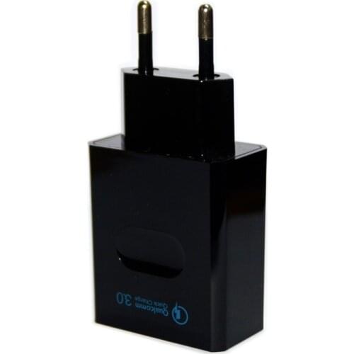 QC 3.0 USB Charger Fiber Drawing Quick Charge 3.0 Fast Charger Portable Charging Adapter for Xiaomi Mi9 EU US