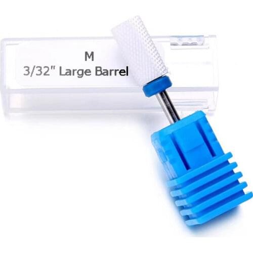 Nail Ceramic Grinding Head Single Ceramic Cylindrical Electric Nail Polishing Machine Grinding Head