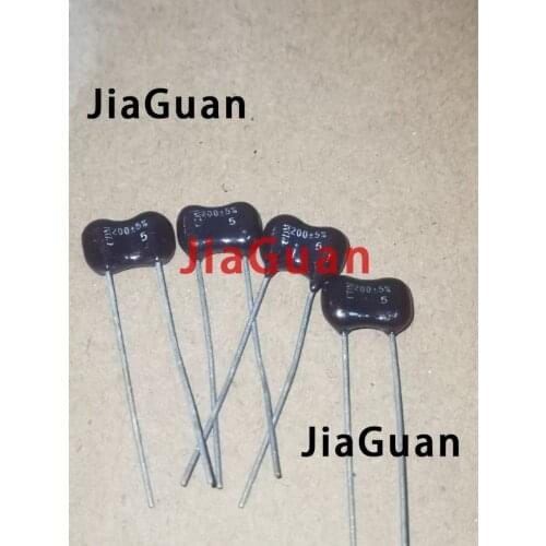10PCS CDM Silver Mica 500V200PF 5% mica capacitor 500V 200P 200pF/500V P5MM
