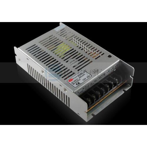 10piece/lot new model 240W 12V 20A Switching Power Supply Driver for LED Strip AC 100-240V Input to DC 12V with quality