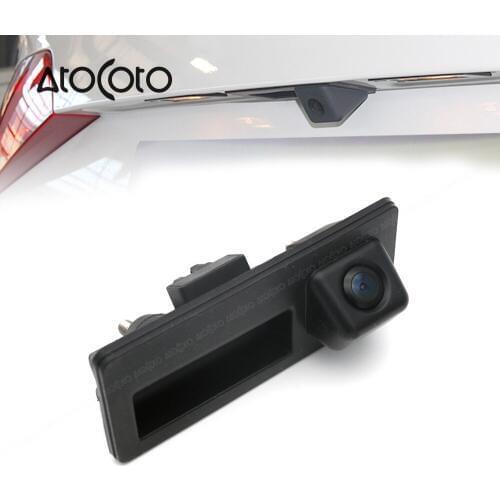 CCD HD Car Trunk Handle Camera Rear View Camera for Audi A4 A5 S5 Q3 Q5 Reverse Rear Parking Camera