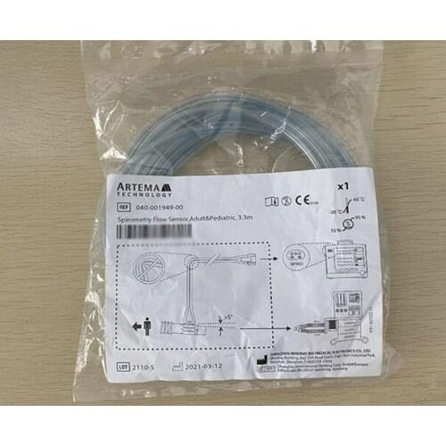 Mindray breathing anesthesia machine monitor adult/child carbon dioxide spirometry flow sensor