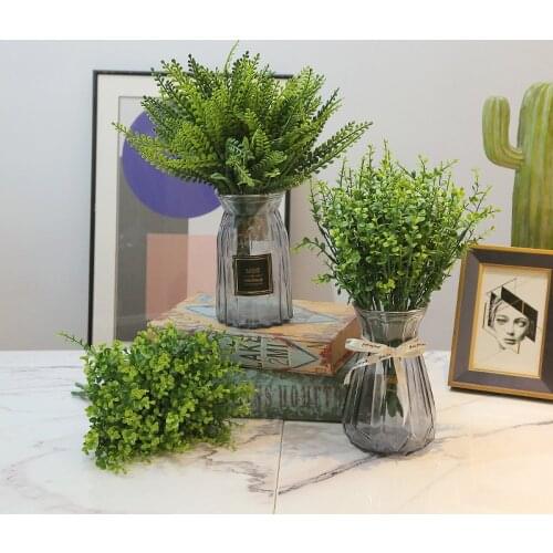 Simulation of green plants, pine, Bailei, outdoor greening, indoor home decoration, restaurant, grass