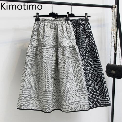 Kimotimo High Waist Skirts For Women