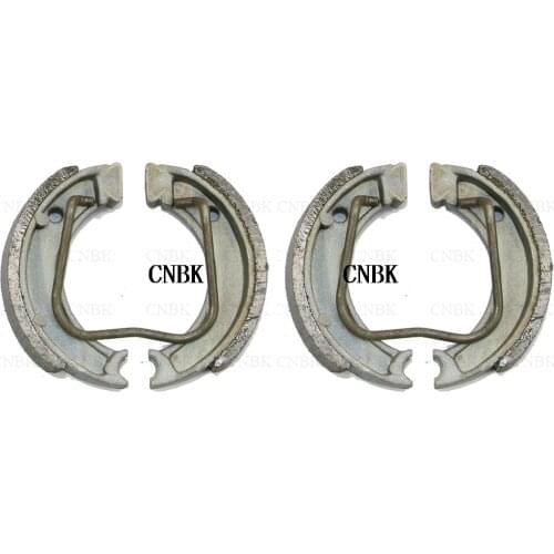 Brake Pads Shoe Drum Set for YAMAHA PW 50 PW50 1980-2016 MA M QT50 80-86 MJ 82 QT 93 Front Rear
