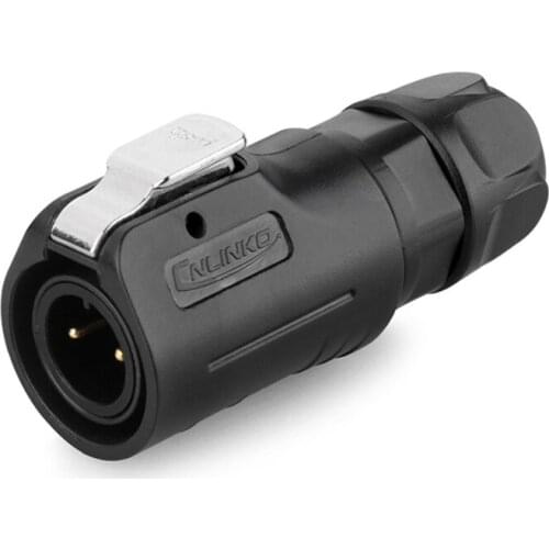 M12 2Pin AC 5A Male Female Plug And Mating Plug Power Industrial Waterproof IP67 Cable Wire Connector For Led Equipment