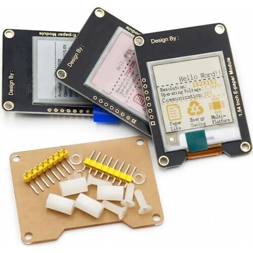 1.54 Inch Epaper Module E-paper E-Ink EInk Display Screen SPI Support Global/Part For Arduino STM raspberry pi ESP32