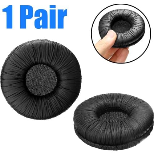 New Arrival Ear Pads Cushions Replacement Headphone Case For Sennheiser HD25 HD25-1 Headset Protective Covers Black