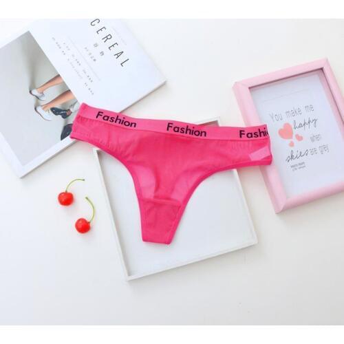 Sexy Seamless G-String Female Underwear Breathable underwear Mesh Transparent Lingerie String for women