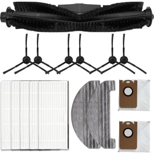 Roller Brush Side brush HEPA Mops Robot Vacuum For Proscenic M8 Pro Vacuum cleaner accessories replacement