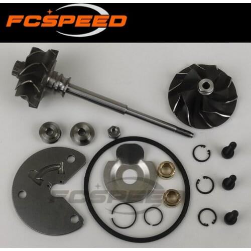 Turbocharger shaft and wheel+repair kit CT2 17201-33010 17201-33020 for Mini One Toyota Yaris D D4-D 55 Kw W17 NLP20 2002-2006
