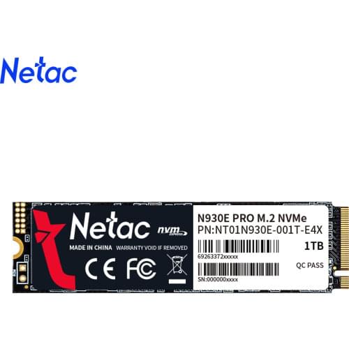 Netac M.2 ssd PCIe NVME SSD M2 1TB 512GB 250GB Solid State Drive M.2 2280 nvme Internal Hard Drive Disk HDD for Laptop Desktop