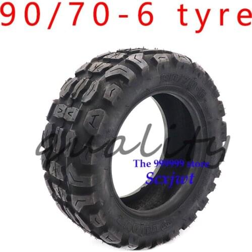 90/70-6 Non-slip Tubeless Tyre 90/70-6 Vacuum Tire Off-road Tire for Electric Scooter Accessories