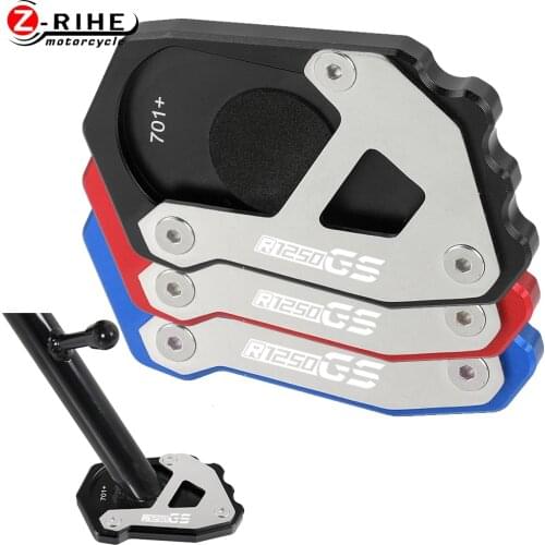 Motorcycle Accessories Side Stand Enlarge For BMW R1250GS ADV R 1250 GS Adventure 2016 2017 2018 2019 2020 2021+ Base of Bracket