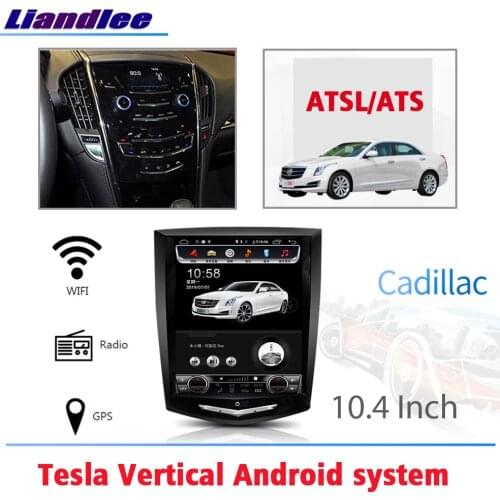 Car Tesla style Multimedia Player For Cadillac ATSL/ATS 2013-2019 Android Radio Video HD Screen Stereo GPS Navigation System