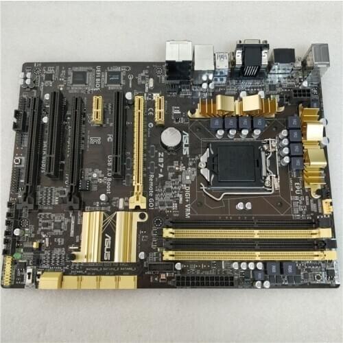 Used,for Asus Z87-A Original Used Desktop Motherboard Z87 Socket LGA 1150 i7 i5 i3 DDR3 32G SATA3 USB3.0 ATX