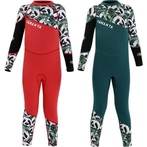 Kid Diving Suit Swimsuit Boys Breathable Full Body Sunsuit for Swimming