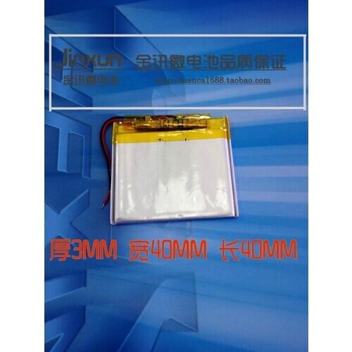 For MEIZU M6 battery MP3 MP4 small speaker 3.7V polymer lithium battery 304040323941