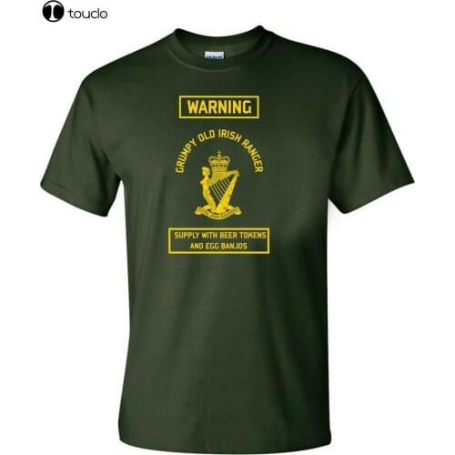 Royal Irish Rangers T-Shirt Grumpy Old Ranger British Army T-Shirt