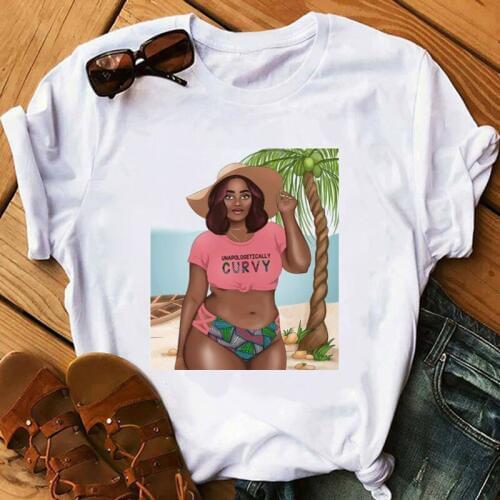 Kpop black girls tshirt african americans t shirt graphic t shirts tees women clothing 90s aesthetic clothes summer top tops