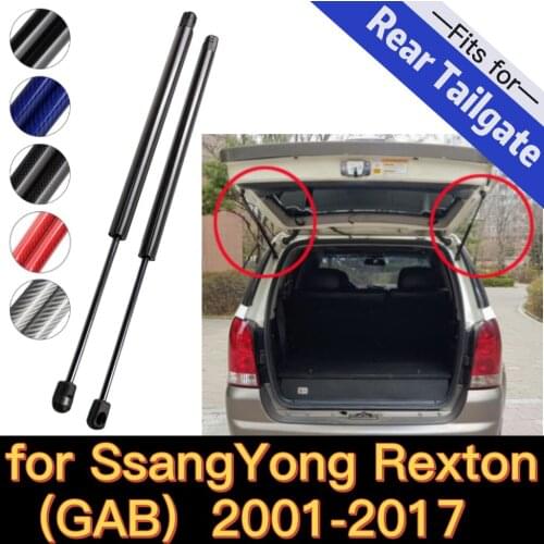 For SSANGYONG REXTON 2001-2015 2016 2017 Lift Support Gas Struts Rear Trunk Tailgate Boot Spring shock absorber Prop Damper