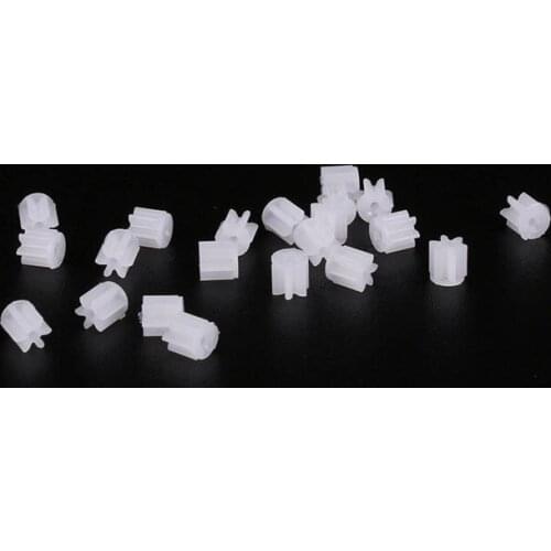 6T 0.8A 0.4M Motor Gears 6 teeth OD=3.2mm hole= 0.75mm Technology Small Production Model Part DIY Toy Accessories