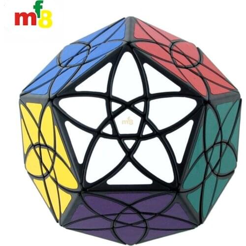 Original MF8 Bauhinia dodecahedron Magic Cube Puzzle Speed Cubo Magico Collection Professional Educational Toys for Kids Game