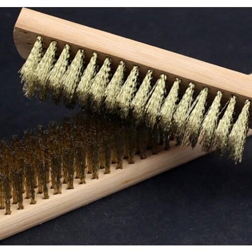 Stainless Steel Wire Brush Jewelry Walnut Cleaning Tools Copper Polish Equipment