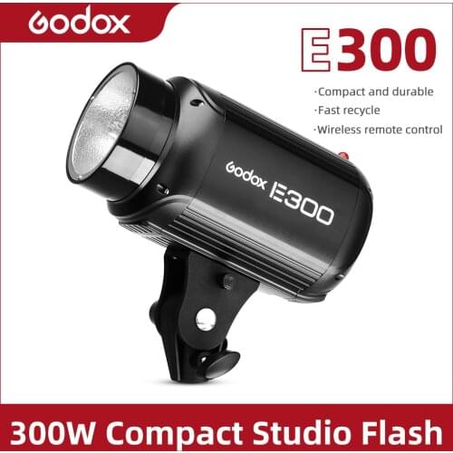Godox E300 300Ws Photography Strobe Photo Studio Flash Light 300w Studio Flash Light
