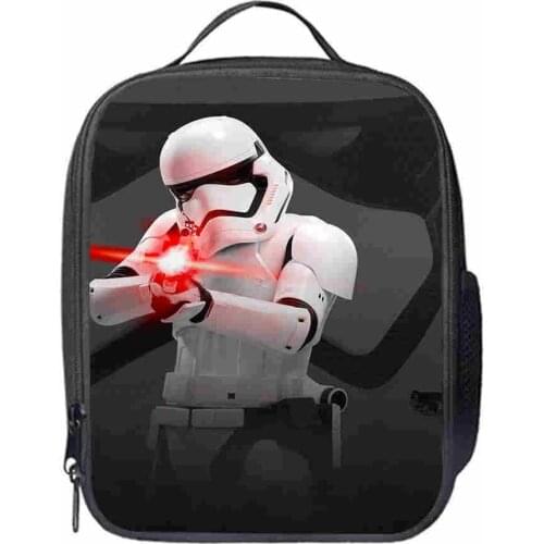 Star Wars Cooler Lunch Bag Cartoon Girls Portable Thermal Food Picnic Bags for School Kids Boys Box Shoulder Bags