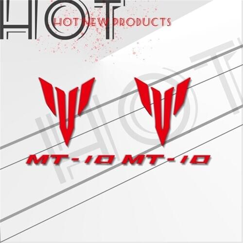 Pegatinas Motorcycle Reflective Stickers Body helmet fuel tank Waterproof logo decal For Yamaha MT-10 mt-10 mt10 mt 10